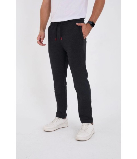 Unisex Üç İplik Basic Eşofman Pantolon - Antrasit