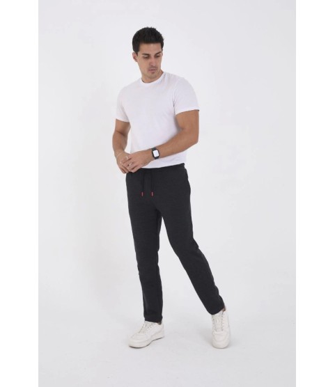 Unisex Üç İplik Basic Eşofman Pantolon - Antrasit