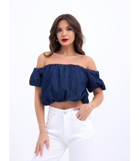 7341 CROP-MAVİ