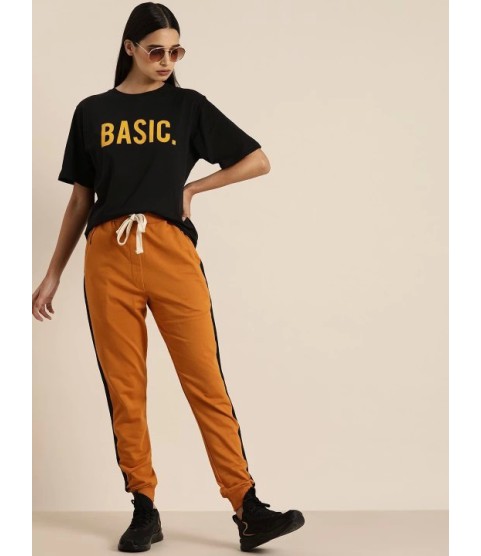 Baskılı T-shirt - Siyah