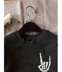 Erkek Baskılı Oversize T-shirt - Siyah