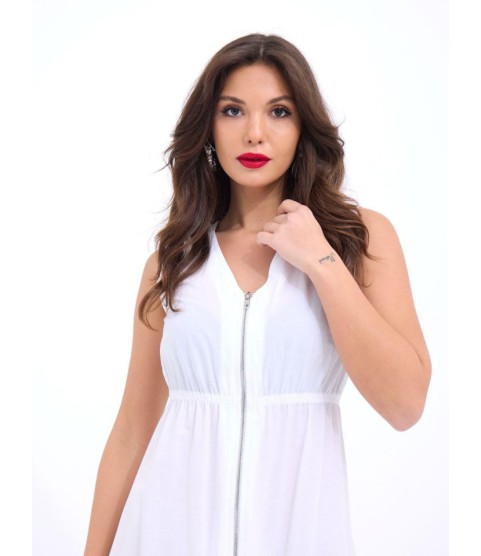6510 ELBİSE-BEYAZ