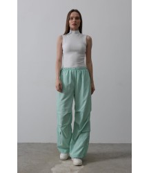 Paraşüt Cargo Pantolon - Mint