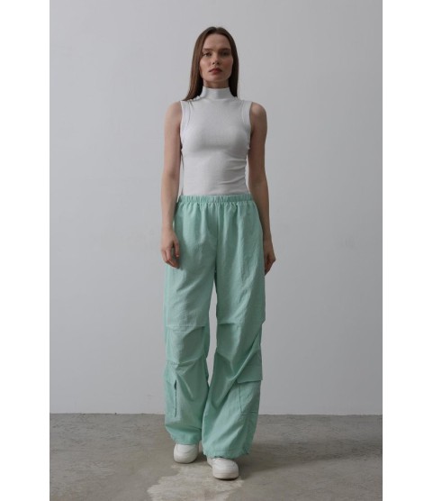 Paraşüt Cargo Pantolon - Mint