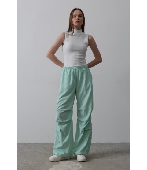 Paraşüt Cargo Pantolon - Mint