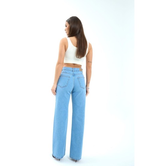 7044 KOT PANTOLON-MAVİ