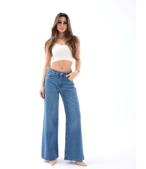 7418 KOT PANTOLON-MAVİ