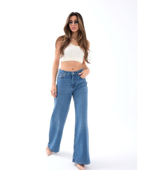 7418 KOT PANTOLON-MAVİ