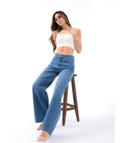 7418 KOT PANTOLON-MAVİ