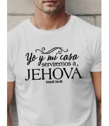 Erkek Jehova Baskılı Süprem T-shirt