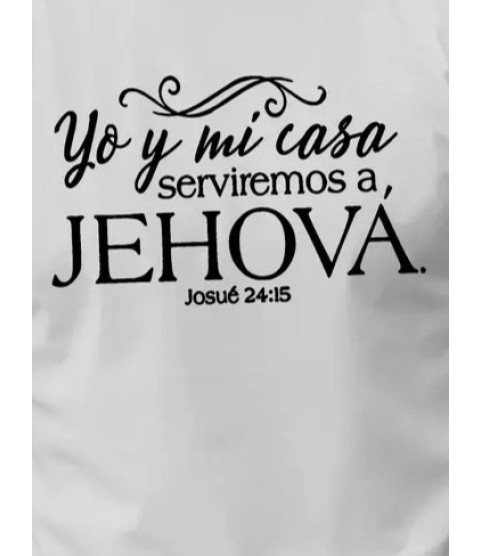 Erkek Jehova Baskılı Süprem T-shirt