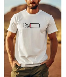 Baskılı Oversize Bisiklet Yaka T-shirt - Beyaz