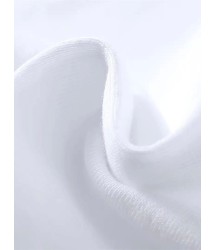 Baskılı Oversize Bisiklet Yaka T-shirt - Beyaz