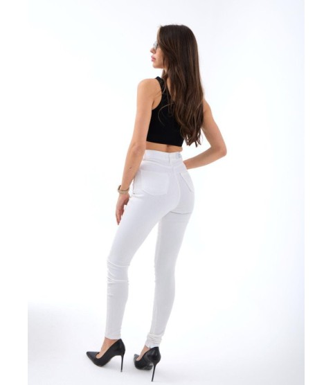 6489 PANTOLON-BEYAZ
