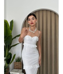 Lere Ip Askılı Elbise