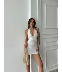 HALTER YAKA ELBİSE