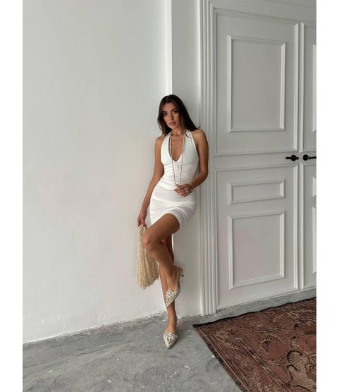 HALTER YAKA ELBİSE