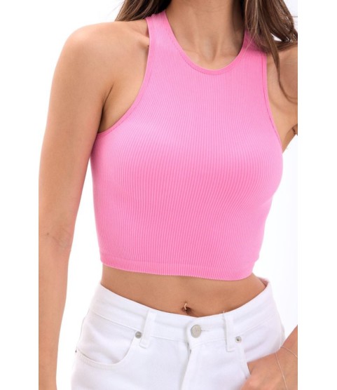 2501 SPORCU YARIM T-SHİRT-PEMBE