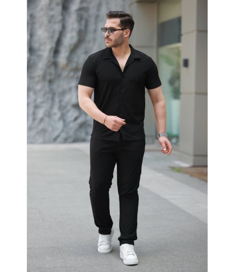Erkek Ottoman Kumaş Pantolon Gömlek Takım