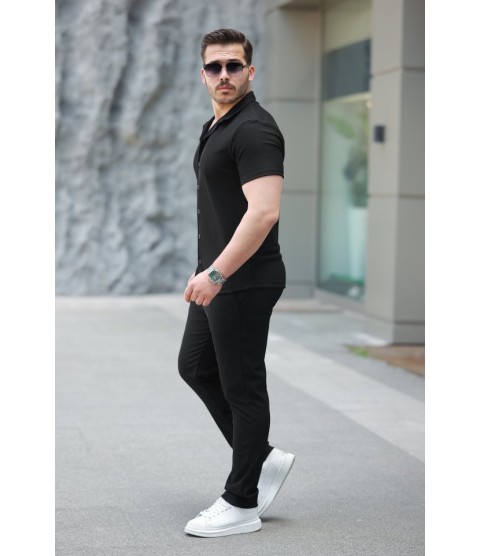 Erkek Ottoman Kumaş Pantolon Gömlek Takım