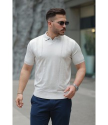 Erkek Hemşire Yaka Kısa Kollu Tişört