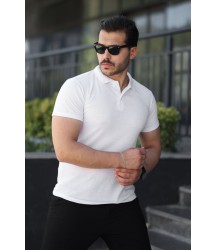 Erkek Kısa Kollu Yakalı Tişört