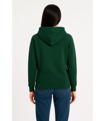 Üç İplik Kapüşonlu Kanguru Çepli SweatShirt Hoodie - Haki