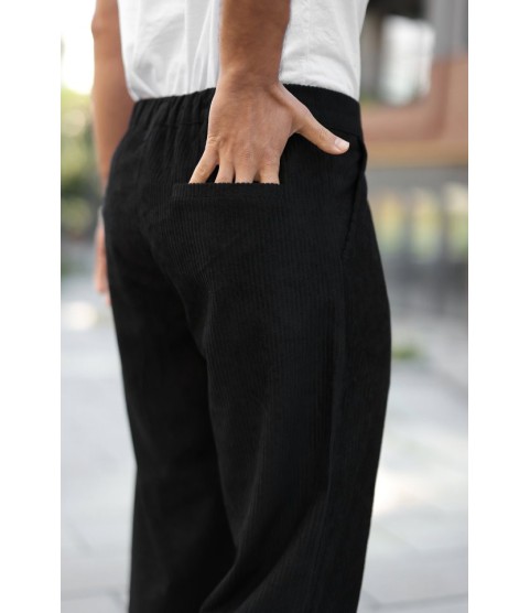 Erkek Kadife Baggy Pantolon