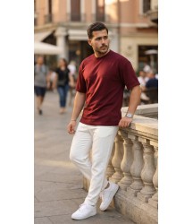 Erkek Duble Kol Basic Tişört