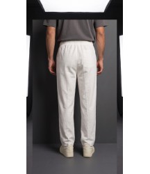 Erkek İç Göstermez Yıkamalı GenişKalıp Keten Pantolon