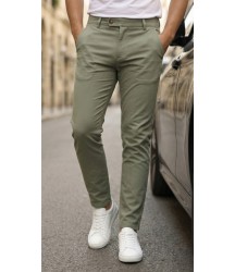 Erkek Slim Fit Dilli Kumaş Pantolon