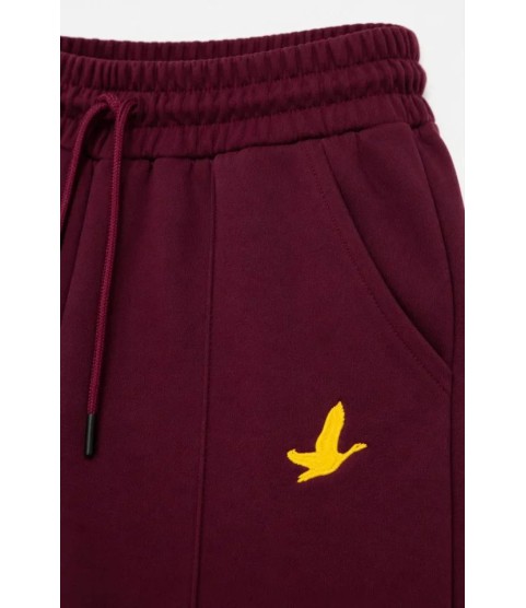 Osy Modal Yumuşak Dokulu Cima Dikişli Nakışlı Cepli Oversize Bol Paça Eşofman Altı - Bordo Osy Modal Yumuşak Dokulu Cima Dikişli Nakışlı Cepli Oversize Bol Paça Eşofman Altı - Bordo