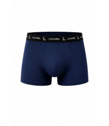 Erkek Likralı Pamuklu Nefes Alan Penye Boxer 3lü Paket - Lacivert