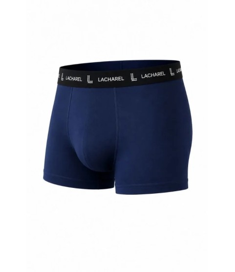 Erkek Likralı Pamuklu Nefes Alan Penye Boxer 3lü Paket - Lacivert