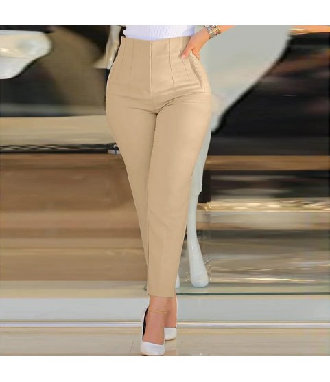 Kadın üste Oturan Paçası Bilek üzerinde Biten Krep Kumaş Pantolon 36 (S) - 50 (5XL) Kadın üste Oturan Paçası Bilek üzerinde Biten Krep Kumaş Pantolon 36 (S) - 50 (5XL)