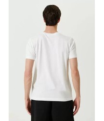 Unisex Basic Bisiklet Yaka Regular T-Shirt - Beyaz